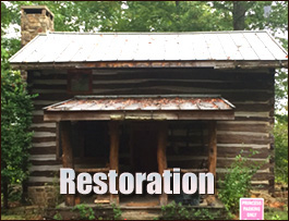 Historic Log Cabin Restoration  Big Laurel, Kentucky